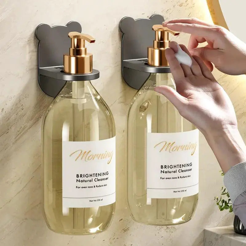 Adjustable Shower Gel Bottle Holder Bathroom Organizer Stand