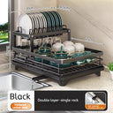 2-Tier Dish Drying Rack for Home Kitchen