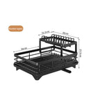 2-Tier Dish Drying Rack for Home Kitchen