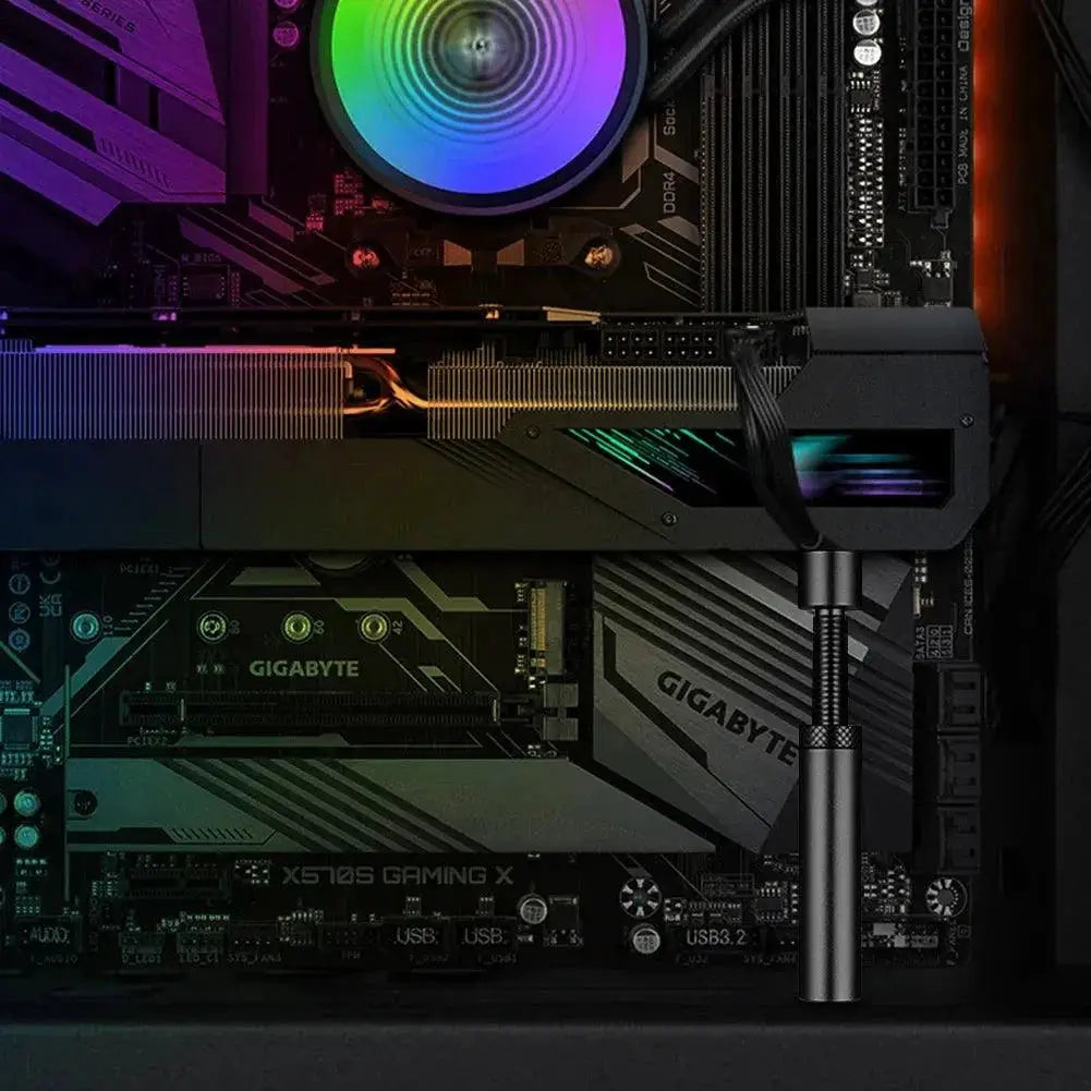 Adjustable Telescopic GPU Holder For Vertical Gaming Setup