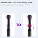 Adjustable Telescopic GPU Holder for Vertical Gaming Setup