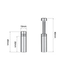 Adjustable Telescopic GPU Holder for Vertical Gaming Setup