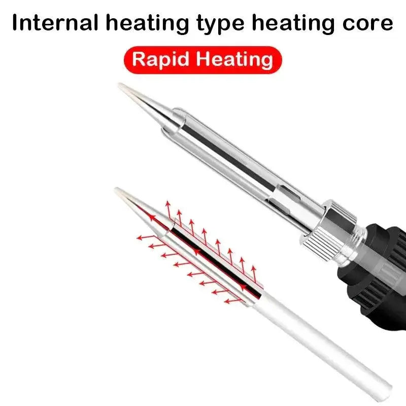 Adjustable Temperature Soldering Iron Kit Precise Welding