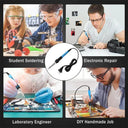 Adjustable Temperature Electric Soldering Iron Kit For Precise Welding Work