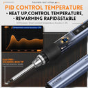 Adjustable Temperature Soldering Iron for Professional Use