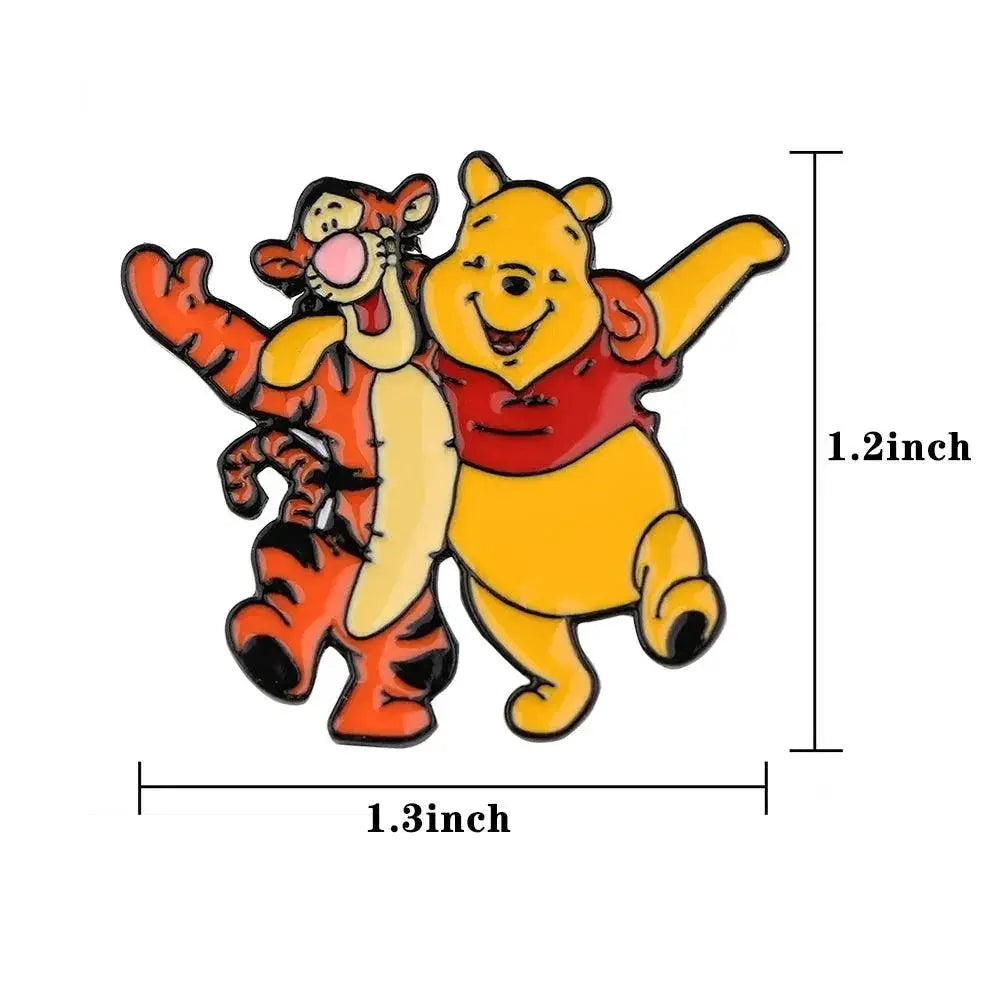Adorable Cartoon Animal Brooches For Bags Jeans And More