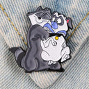 Adorable Cartoon Animal Brooches for Bags Jeans and More