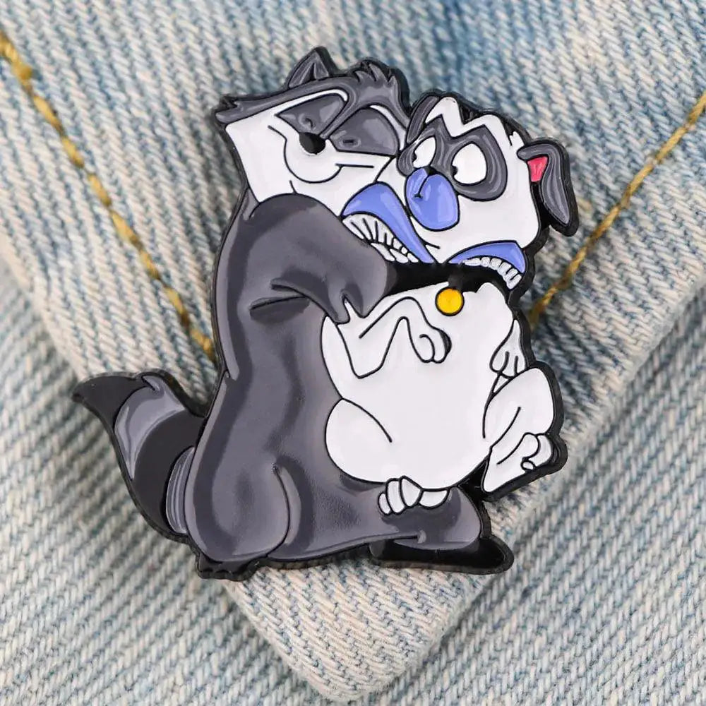 Adorable Cartoon Animal Brooches For Bags Jeans And More