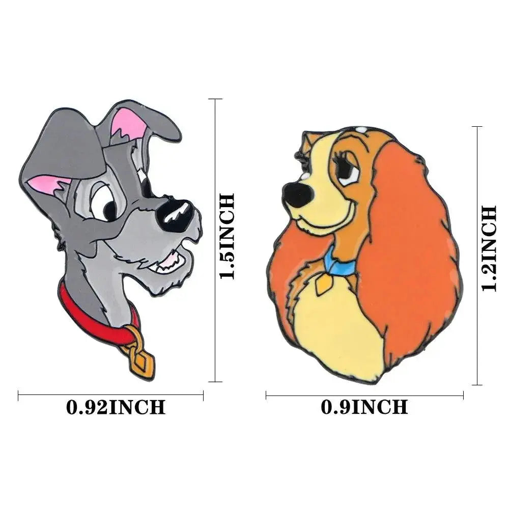 Adorable Cartoon Animal Brooches For Bags Jeans And More