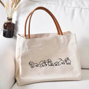 Durable Canvas Tote for Women Dog Lovers