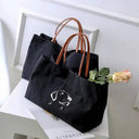 Durable Canvas Tote for Women Dog Lovers