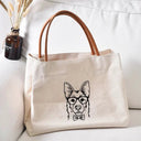 Durable Canvas Tote for Women Dog Lovers