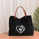 Durable Canvas Tote for Women Dog Lovers