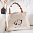 Durable Canvas Tote for Women Dog Lovers