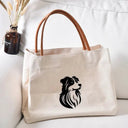 Durable Canvas Tote for Women Dog Lovers
