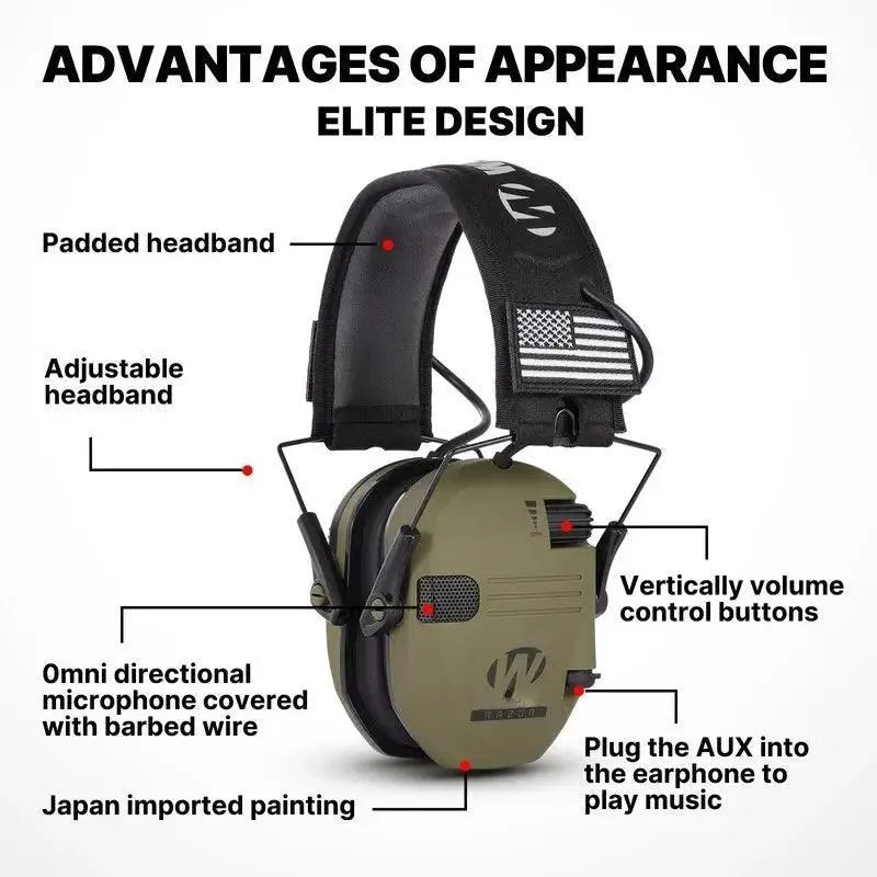 Advanced Noise Cancelling Shooting Ear Protection Headphones