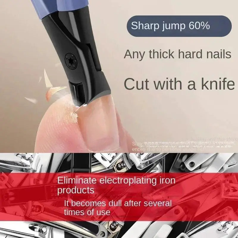 Advanced Precision Nail Clippers Ergonomic Anti Splash
