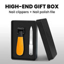 Advanced Precision Nail Clippers Ergonomic Design Anti-Splash