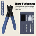 Advanced Precision Nail Clippers Ergonomic Design Anti-Splash