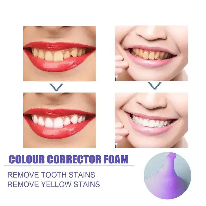 Advanced Whitening Oral Care Mousse Toothpaste Deep Cleaning