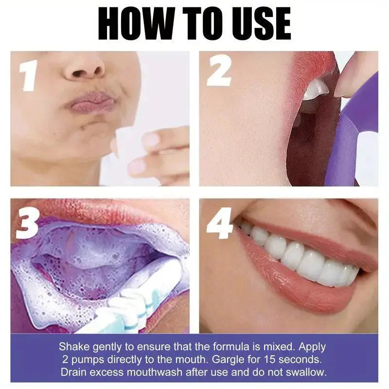 Advanced Whitening Oral Care Mousse Toothpaste Deep Cleaning