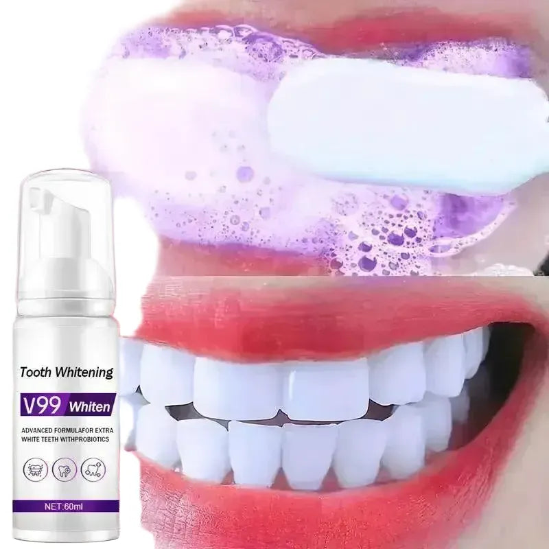 Advanced Whitening Oral Care Mousse Toothpaste Deep Cleaning — product view 1