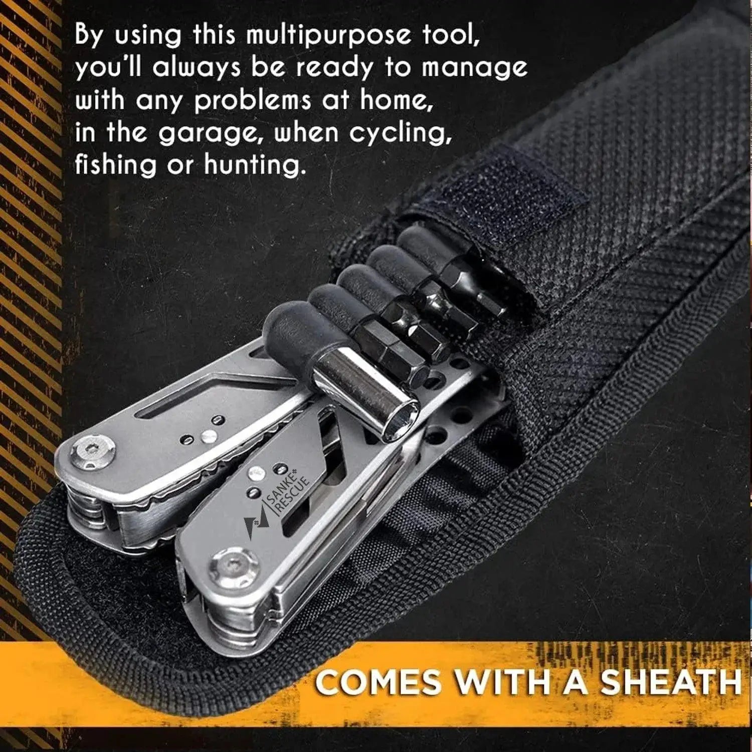 Adventure Gear Multitool Pocket Plier Army Knife Companion