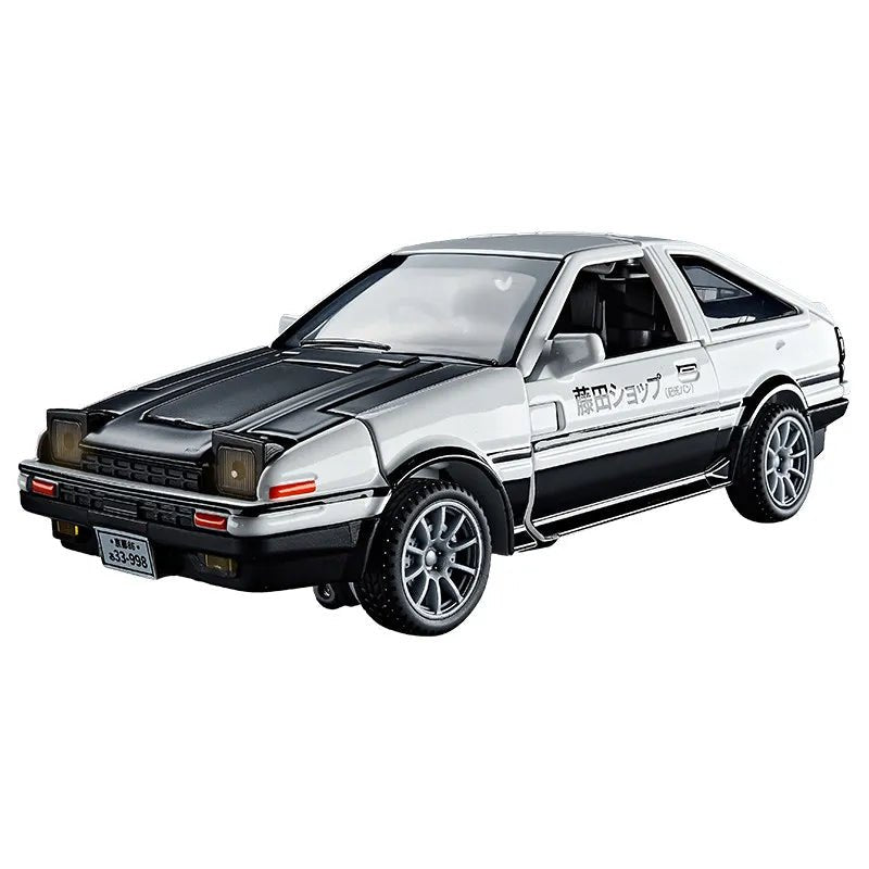 AE86 Deformed Alloy Car Model Robot 19.5cm Action Figure for Adult Collectors