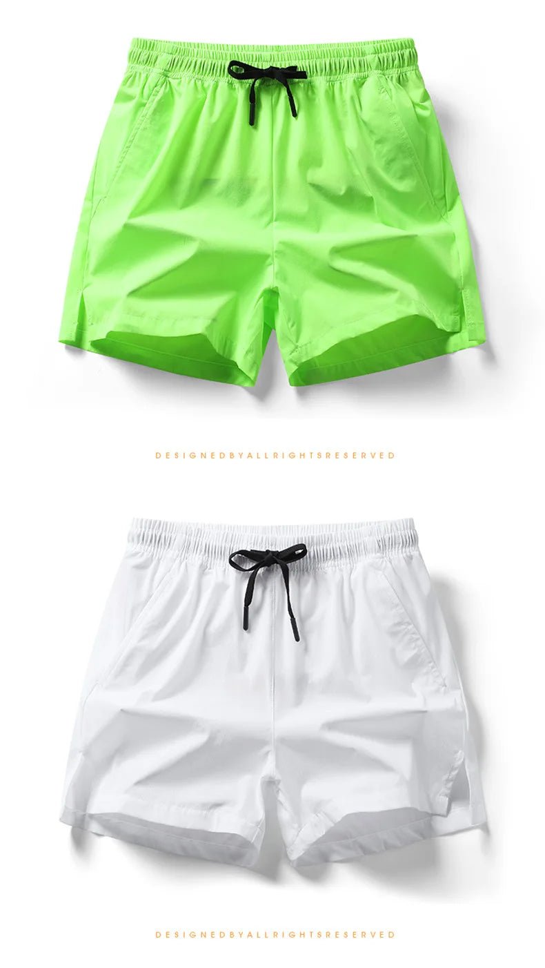 AeroFlex Men's Lightweight Shorts With Pockets - Casual And Sport Ready At Beach