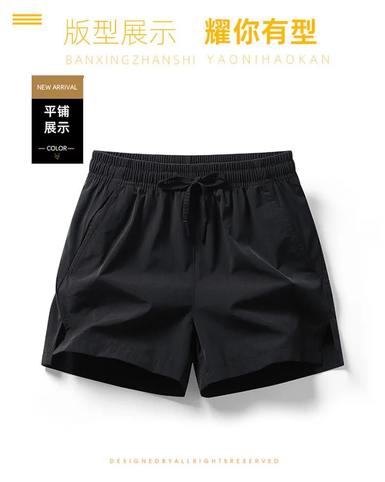 AeroFlex Men's Lightweight Shorts With Pockets - Casual And Sport Ready At Beach
