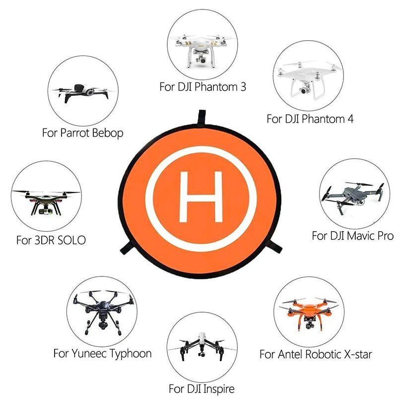 AeroGuard Pad 55cm Foldable Landing Pad For DJI Drones Weatherproof Quick Deploy