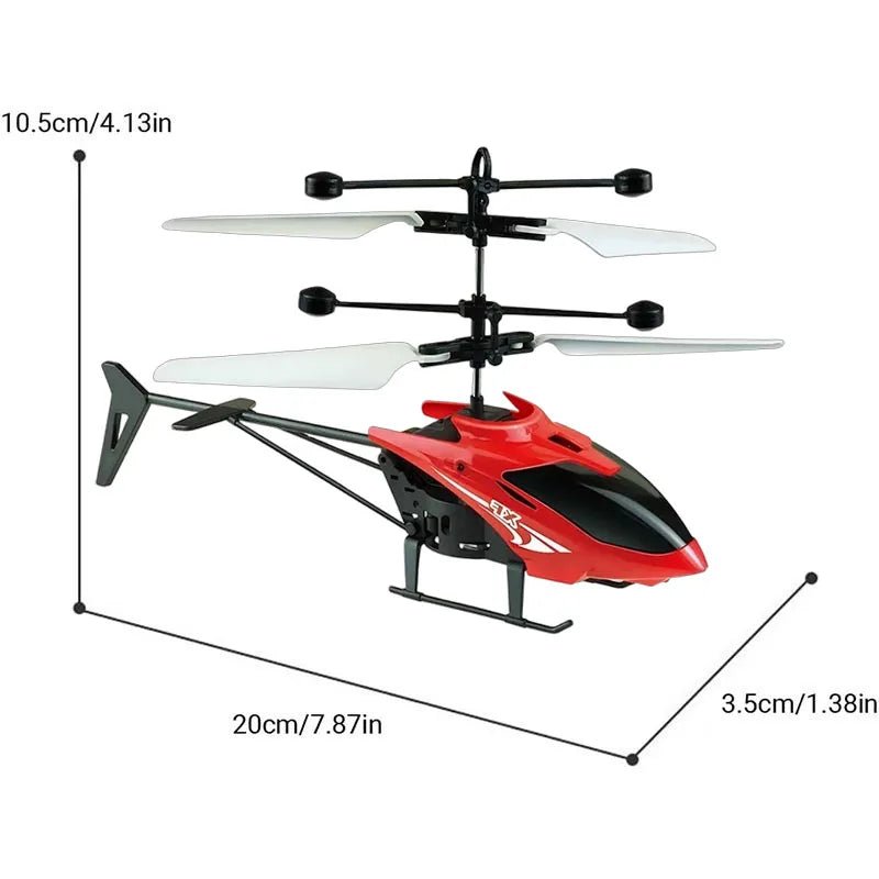 AeroNova Mini RC Drone - SafeFall Resistant Helicopter Toys for All Skill Levels