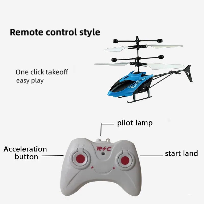 AeroNova Mini RC Drone - SafeFall Resistant Helicopter Toys for All Skill Levels