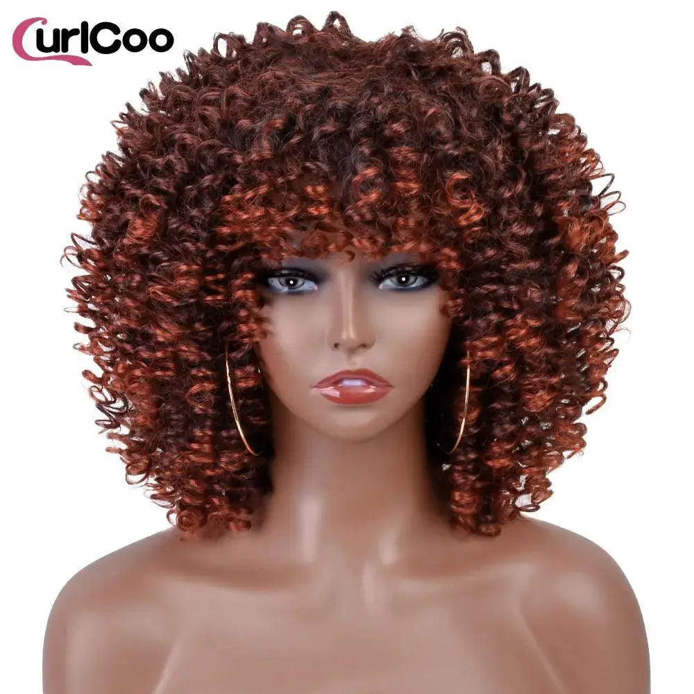 Heat Safe Afro Kinky Wig for Black Women — #2