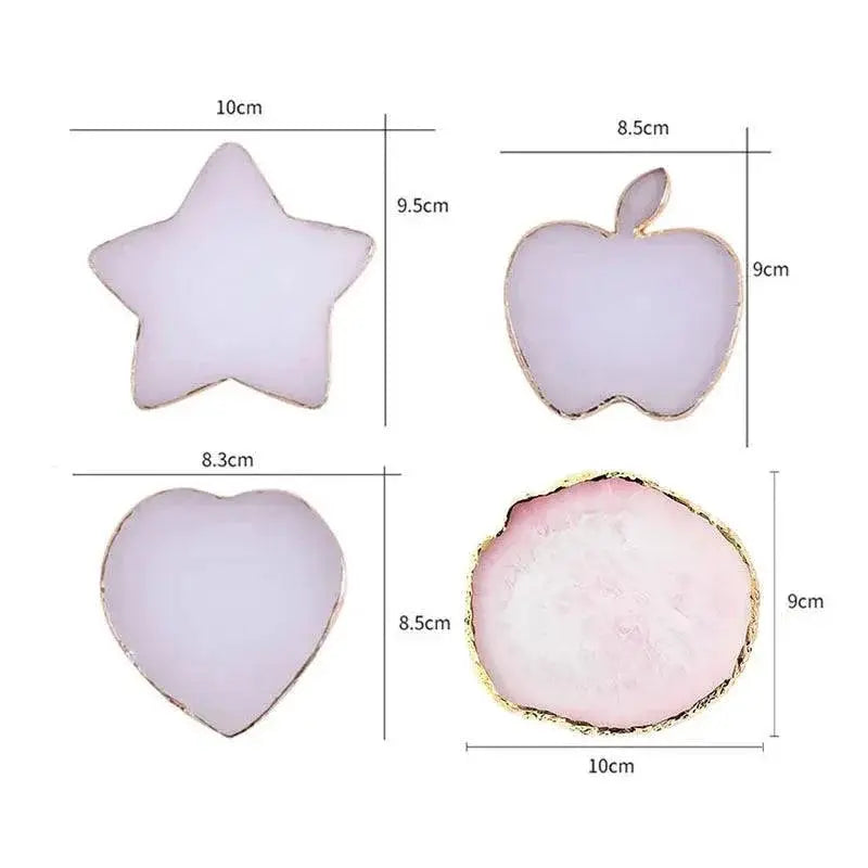 Agate Stone Nail Art Palette For Stunning Nail Masterpieces