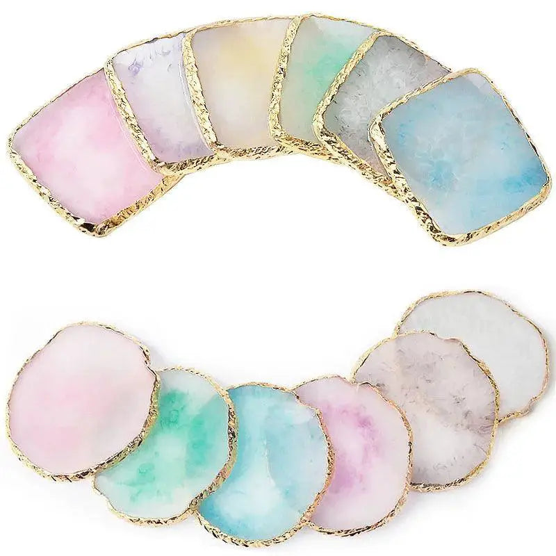 Agate Stone Nail Art Palette For Stunning Nail Masterpieces
