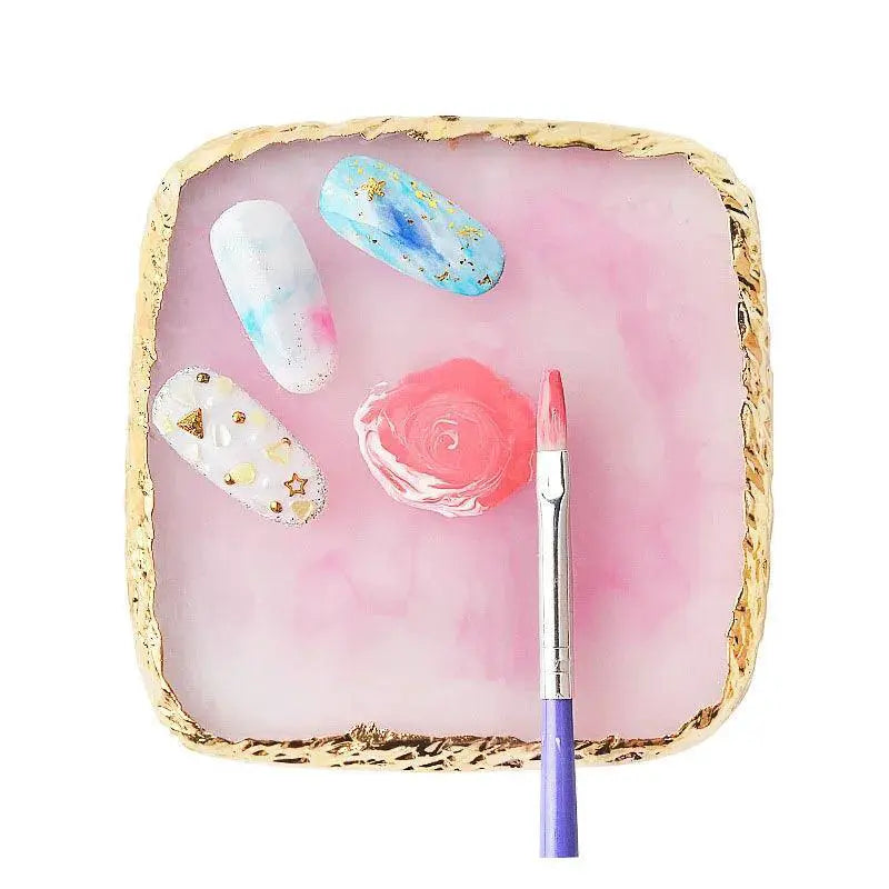 Agate Stone Nail Art Palette For Stunning Nail Masterpieces