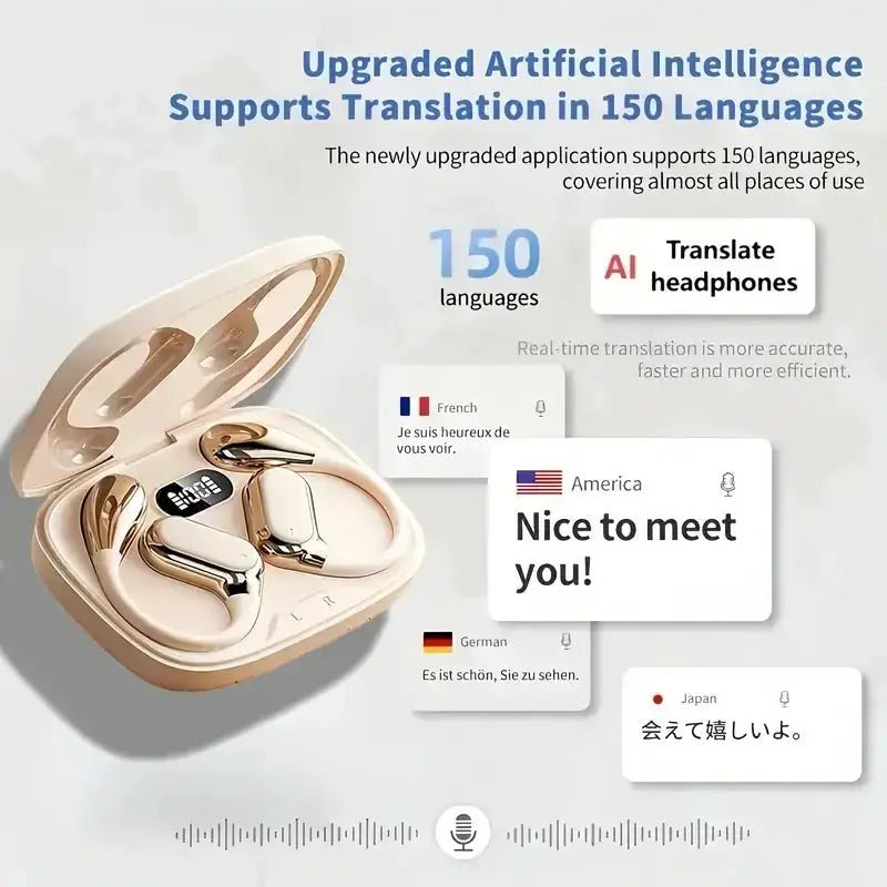 Ai Translation Earphones for Sports Pros