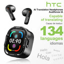 AI Translator Earphones Travel Real Time Translation