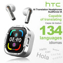 AI Translator Earphones Travel Real Time Translation