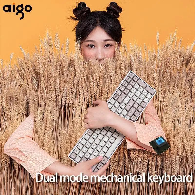 Aigo A100 Wireless Mechanical Gaming Keyboard Pro Level