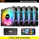 Aigo AM12 RGB Fan: Enhanced Cooling Performance & Lighting