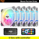 Aigo AM12 RGB Fan: Enhanced Cooling Performance & Lighting