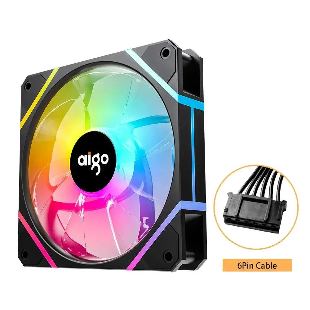 Aigo AM12 RGB Fan With Enhanced Cooling And Lighting
