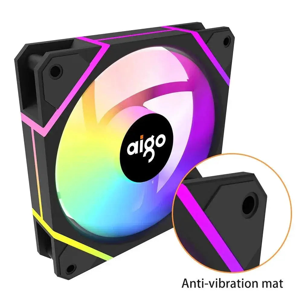 Aigo AM12 RGB Fan With Enhanced Cooling And Lighting