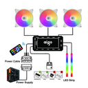 Aigo AR12 RGB Fan Kit: Enhance Gaming Setup Lights