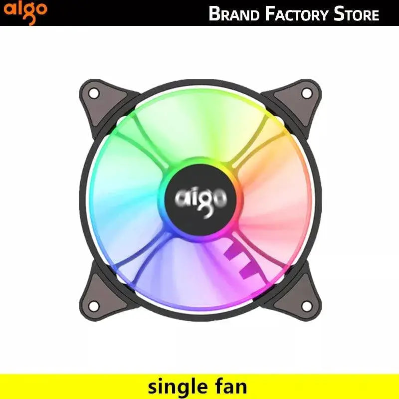 Aigo AR12 RGB PC Case Fan Upgrade Cooling Colorful Lights