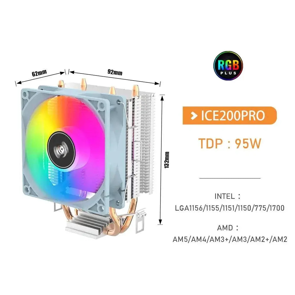 Aigo CPU Cooler 2 High Performance RGB Cooling Solution