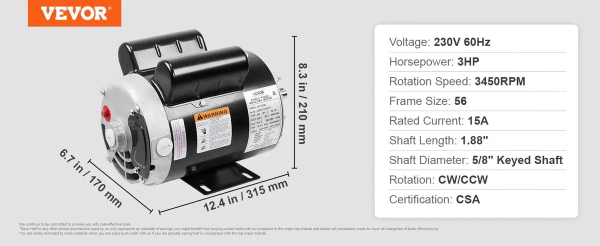Durable Air Compressor Motor for Pros — product view 17