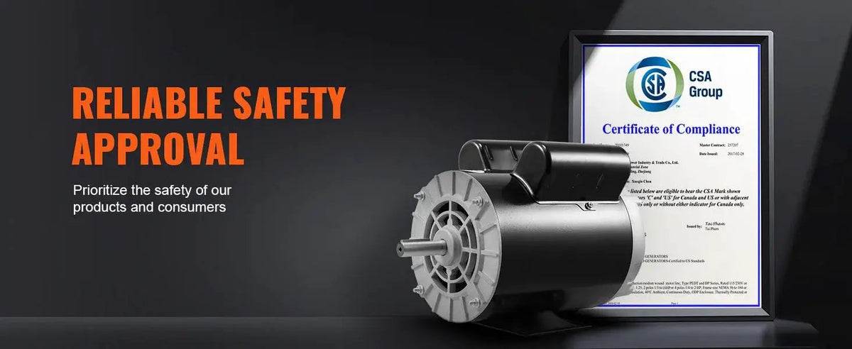Durable Air Compressor Motor for Pros — product view 10
